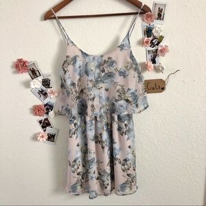 Baby Pink Floral Dress